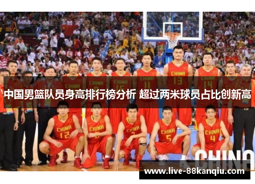 中国男篮队员身高排行榜分析 超过两米球员占比创新高